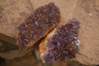 Natural Dark "Amethystos" Amethyst Clusters  x 18 From Kwaggafontein, South Africa - TopRock