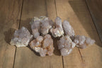 Natural Smokey Amethyst Spirit Quartz Specimens x 12 From Boekenhouthoek, South Africa - Toprock Gemstones and Minerals 