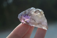 Natural Large Smokey Amethyst / Window Amethyst Crystals  x 12 From Chiredzi, Zimbabwe - Toprock Gemstones and Minerals 