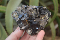 Natural Schorl Black Tourmaline Specimens x 6 From Erongo, Namibia - Toprock Gemstones and Minerals 