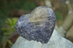 Polished Purple Lepidolite  Hearts  x 6 From Madagascar - Toprock Gemstones and Minerals 