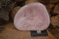 Polished Rose Quartz Bowl  x 1 From Ambatondrazaka, Madagascar - TopRock