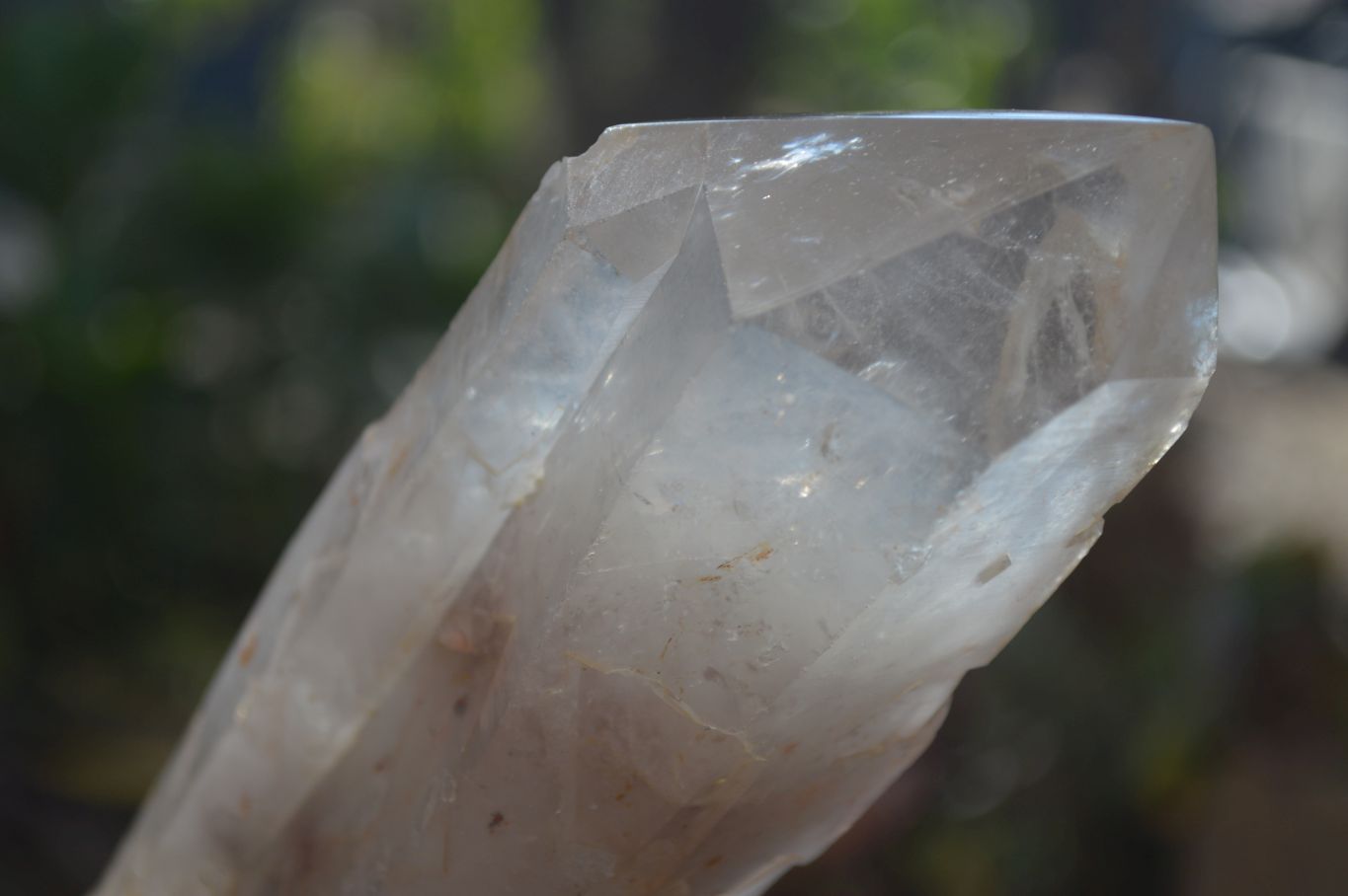 Natural Semi Polished Quartz Crystals x 2 From Angola - Toprock Gemstones and Minerals 