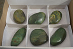 Polished Green Verdite Free Forms x 6 From Zimbabwe - Toprock Gemstones and Minerals 