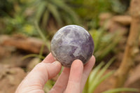 Polished Dream Amethyst Spheres  x 3 From Madagascar - TopRock