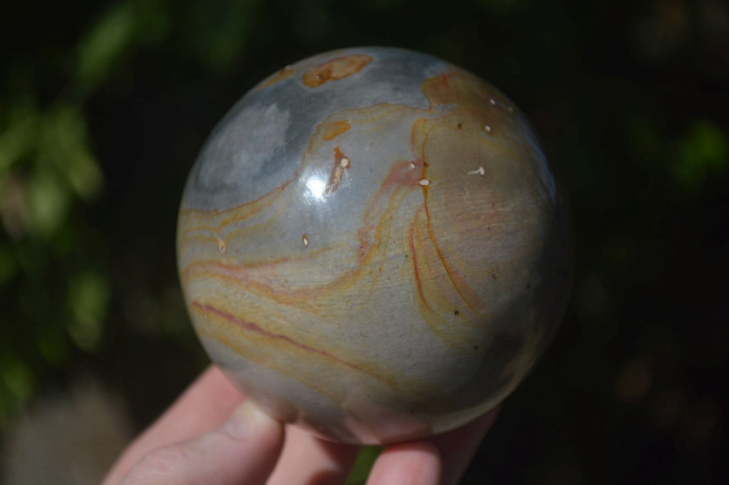Polished Polychrome / Picasso Jasper Spheres  x 3 From Madagascar - Toprock Gemstones and Minerals 