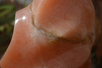 Polished Extra Large Orange Twist Calcite Flame  x 1 From Madagascar - Toprock Gemstones and Minerals 