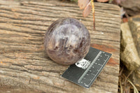 Polished Dream Amethyst Spheres  x 3 From Madagascar - TopRock