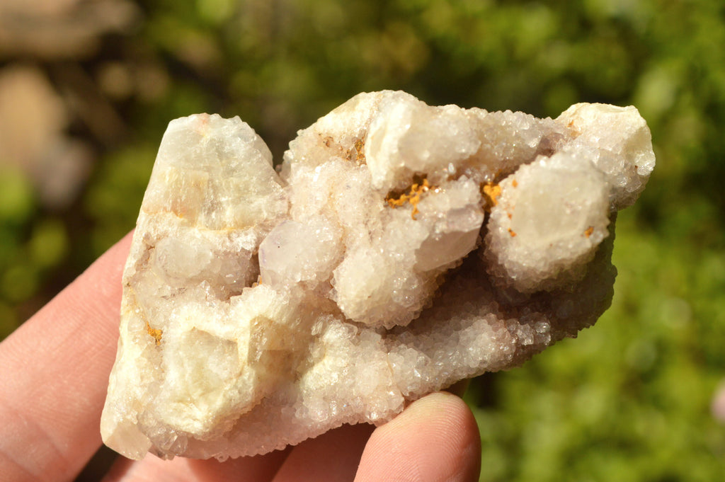 Natural Pale Lilac Spirit Quartz Clusters x 24 From Boekenhouthoek, South Africa - TopRock