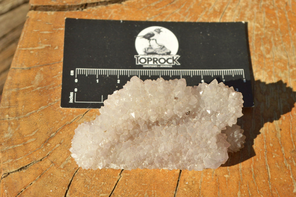 Natural Pale Lilac Spirit Quartz Clusters x 24 From Boekenhouthoek, South Africa - TopRock