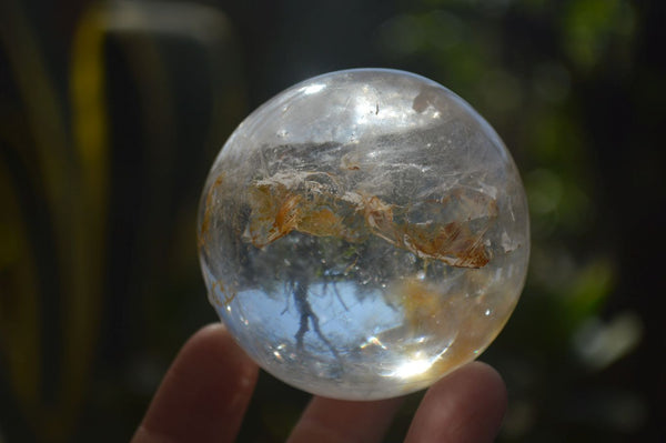 Polished Clear Quartz Crystal Balls  x 4 From Ambatondrazaka, Madagascar - Toprock Gemstones and Minerals 