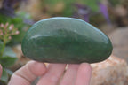 Polished Green Verdite Free Forms x 6 From Zimbabwe - Toprock Gemstones and Minerals 