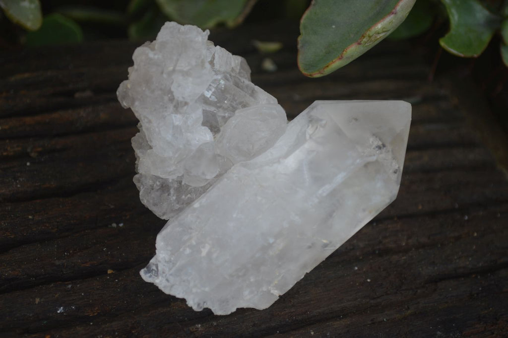 Natural Clear Quartz Crystal Specimens  x 6 From Zambia - Toprock Gemstones and Minerals 