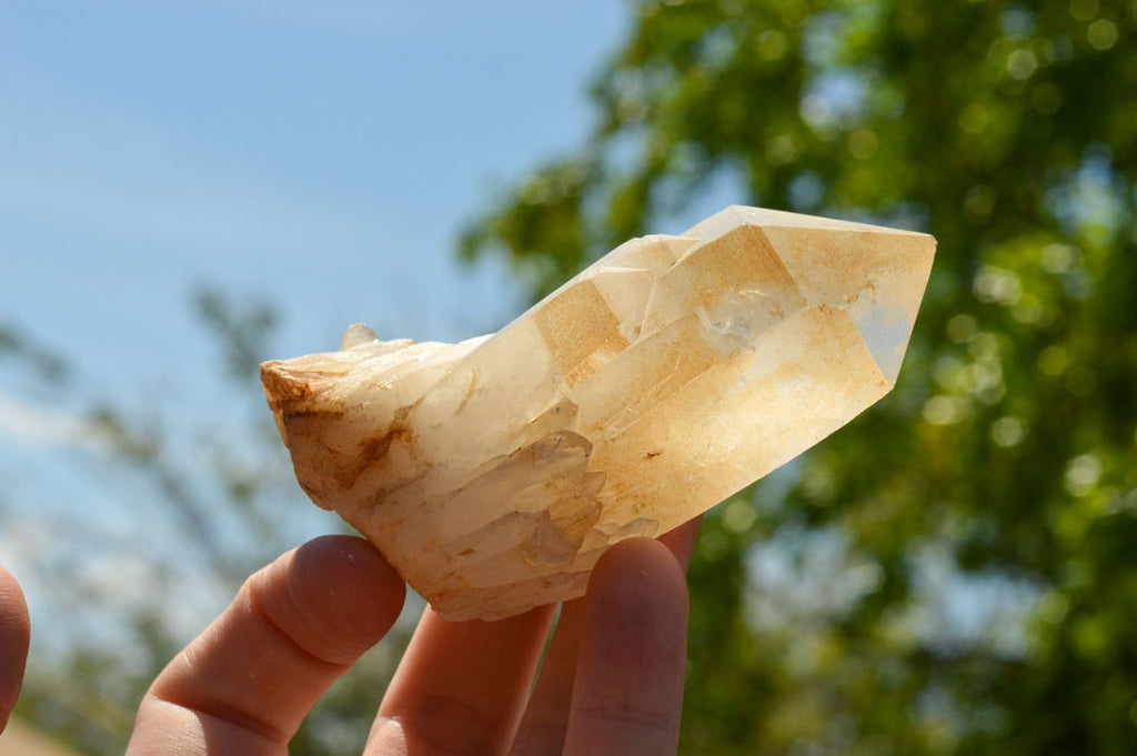 Natural Mixed Quartz Clusters  x 6 From Madagascar - TopRock