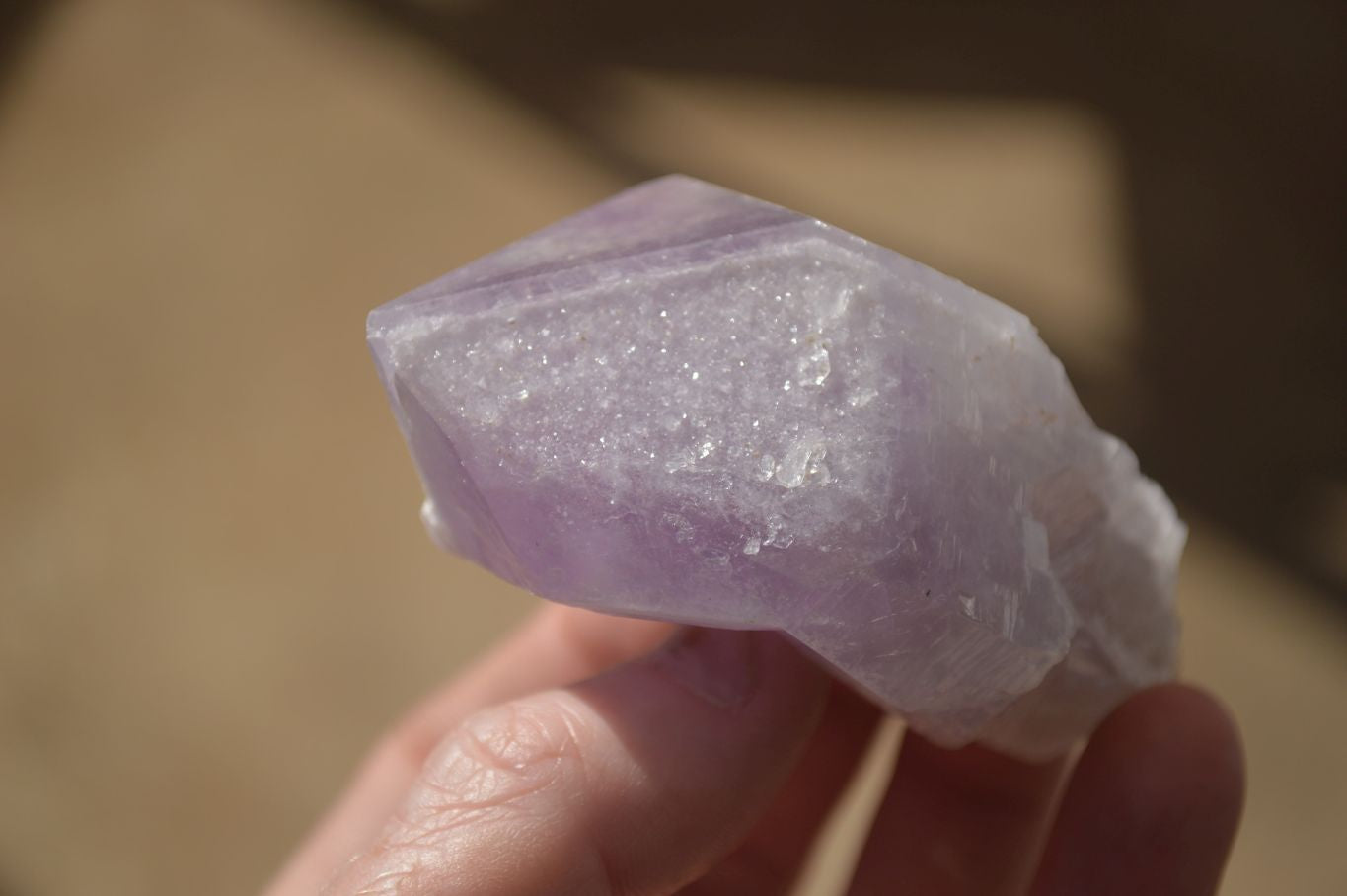 Natural Single Jacaranda Amethyst Crystals x 12 From Mumbwe, Zambia - Toprock Gemstones and Minerals 