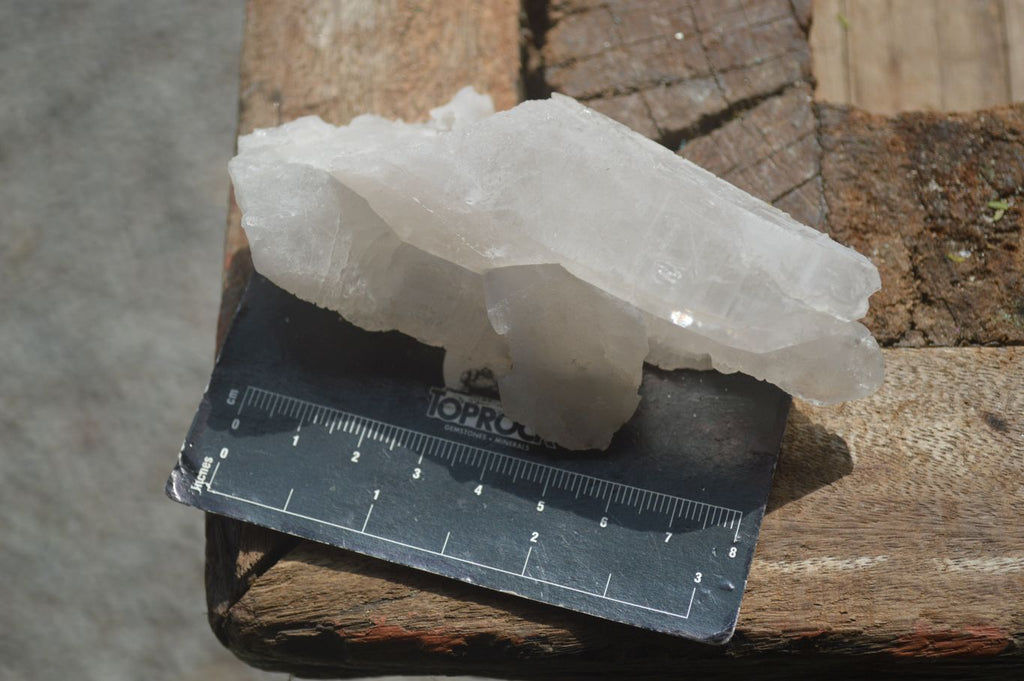 Natural Clear Quartz Crystal Specimens  x 6 From Zambia - Toprock Gemstones and Minerals 