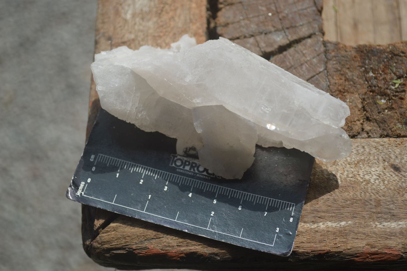 Natural Clear Quartz Crystal Specimens  x 6 From Zambia - Toprock Gemstones and Minerals 