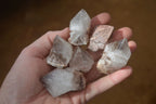 Natural Smokey Hematoid Quartz Crystals  x 35 From Madagascar - Toprock Gemstones and Minerals 