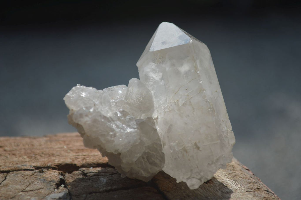 Natural Clear Quartz Crystal Specimens  x 6 From Zambia - Toprock Gemstones and Minerals 