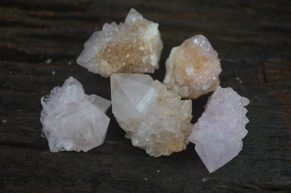 Natural Mini Mixed Spirit Quartz Crystals  x 70 From Boekenhouthoek, South Africa