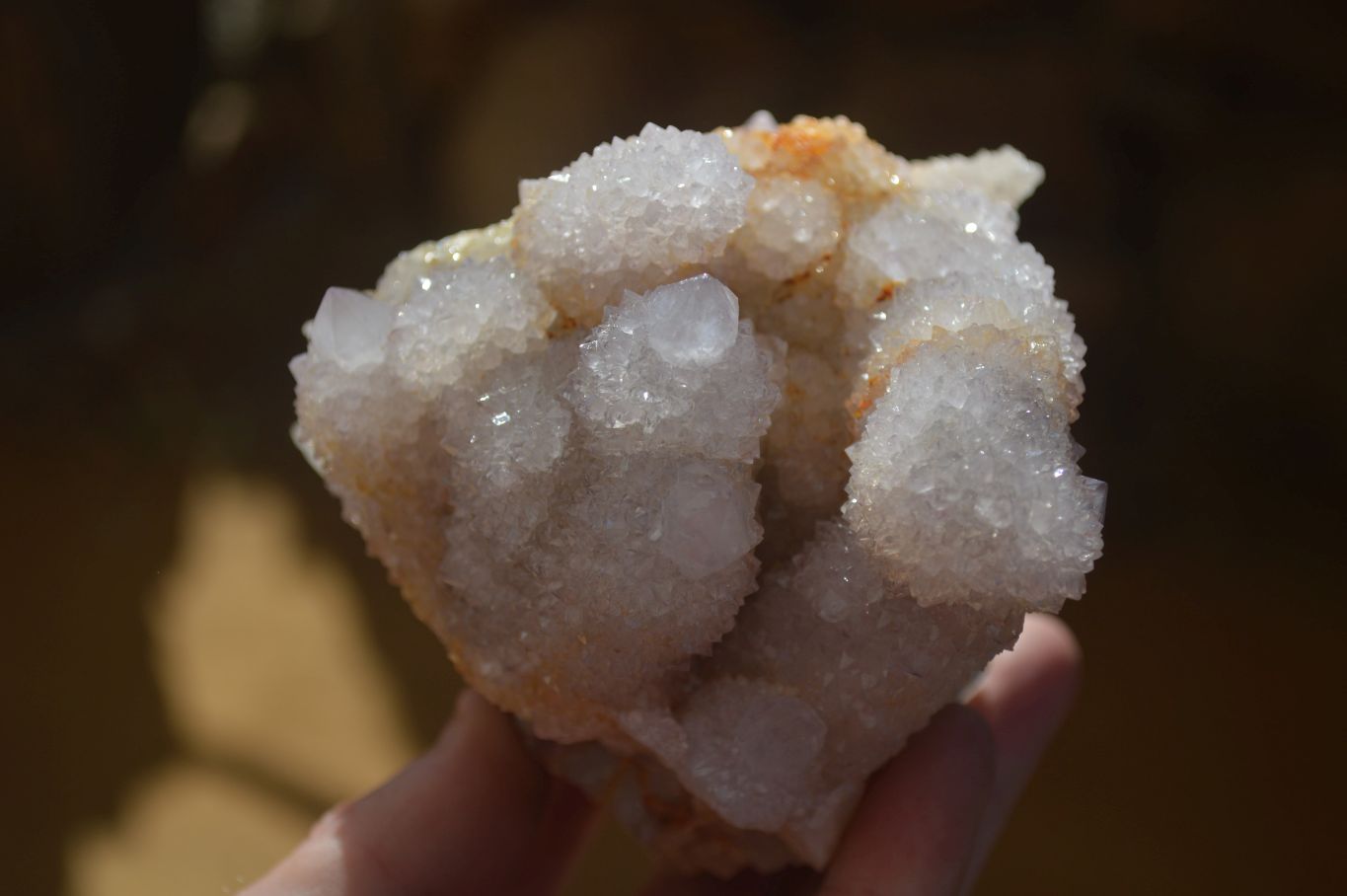 Natural Pale Lilac Spirit Quartz Clusters x 2 From Boekenhouthoek, South Africa - Toprock Gemstones and Minerals 