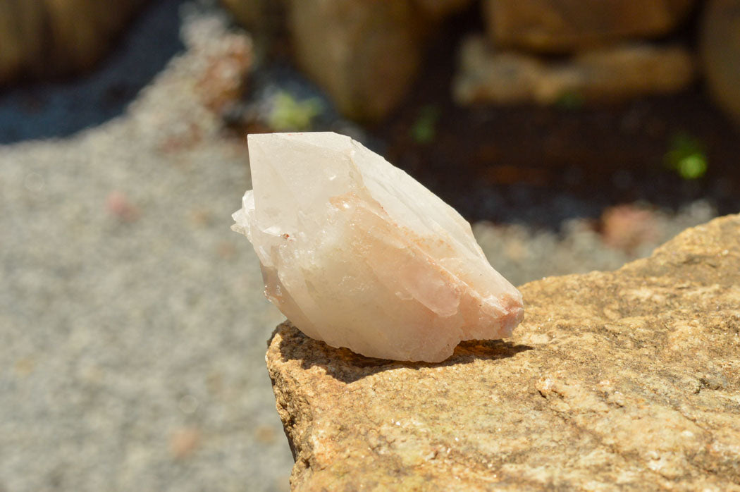 Natural Mixed Quartz Clusters  x 6 From Madagascar - TopRock