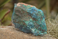 Natural Rough Blue Shattuckite Specimens  x 12 From Namibia - TopRock