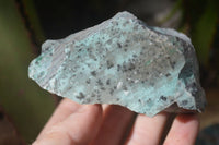 Natural Drusy Coated Chrysocolla Dolomite Specimens x 6 From Likasi, Congo - Toprock Gemstones and Minerals 