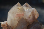 Natural Red Hematoid Phantom Quartz Cluster x 1 From Karoi, Zimbabwe - Toprock Gemstones and Minerals 