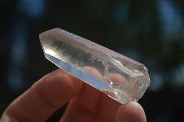 Polished Single Clear Smokey Quartz Crystals  x 2.1 Kg Lot From Zimbabwe - TopRock