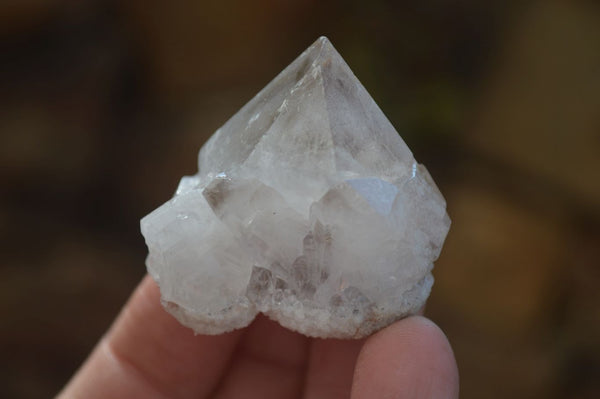 Natural Smokey Hematoid Quartz Crystals  x 35 From Madagascar - Toprock Gemstones and Minerals 