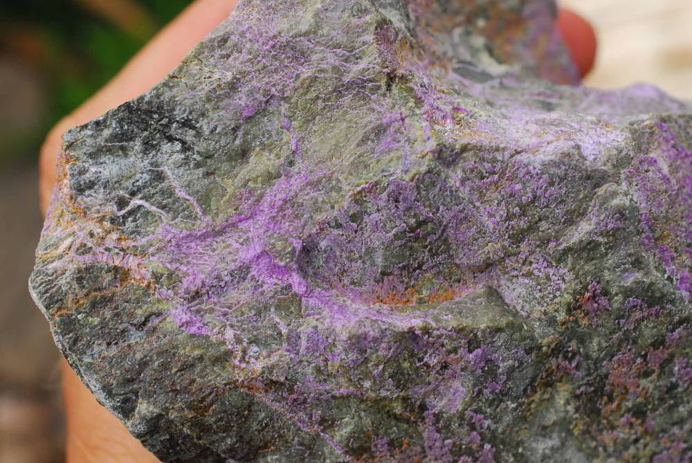 Natural Rare Stichtite & Green Serpentine Specimens x 2 From Barberton, South Africa - TopRock