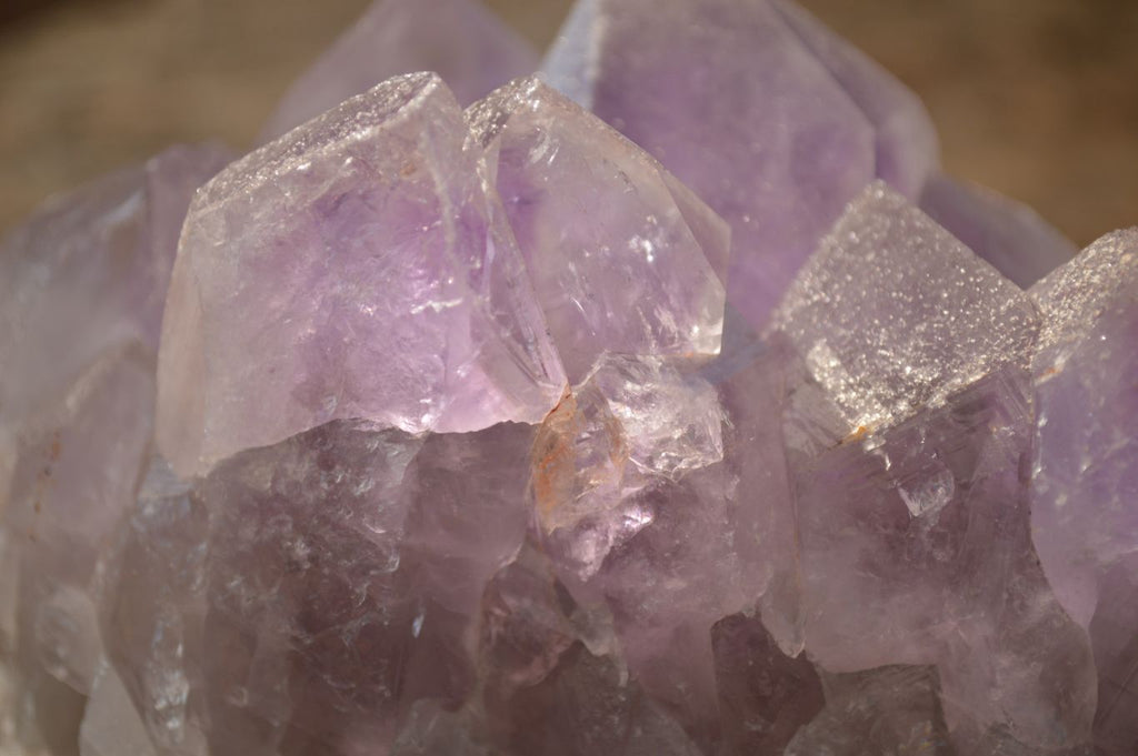 Natural Jacaranda Amethyst Clusters x 2 From Mumbwe, Zambia - Toprock Gemstones and Minerals 