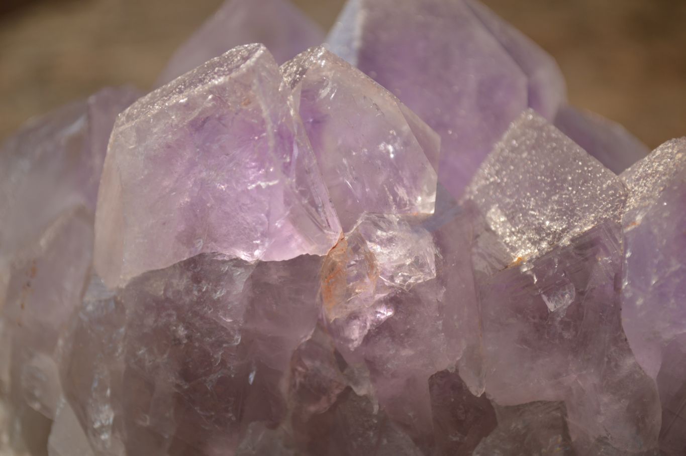 Natural Jacaranda Amethyst Clusters x 2 From Mumbwe, Zambia - Toprock Gemstones and Minerals 