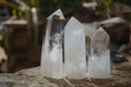 Polished Stunning Selection Of Clear Quartz Points  x 6 From Madagascar - Toprock Gemstones and Minerals 