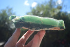 Natural Green Mtorolite / Chrome Chrysoprase Cutting Material  x 5 From Zimbabwe - Toprock Gemstones and Minerals 