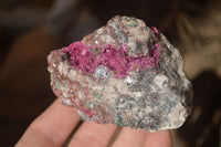 Natural Pink Salrose Cobaltion Dolomite Specimens x 6 From Kakanda, Congo - Toprock Gemstones and Minerals 