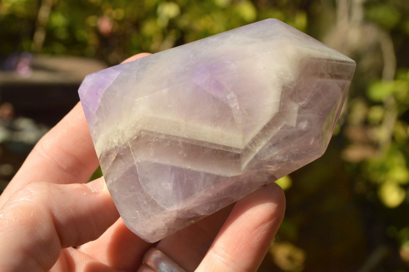 Polished Pair Of Dream Amethyst Points  x 2 From Madagascar - TopRock