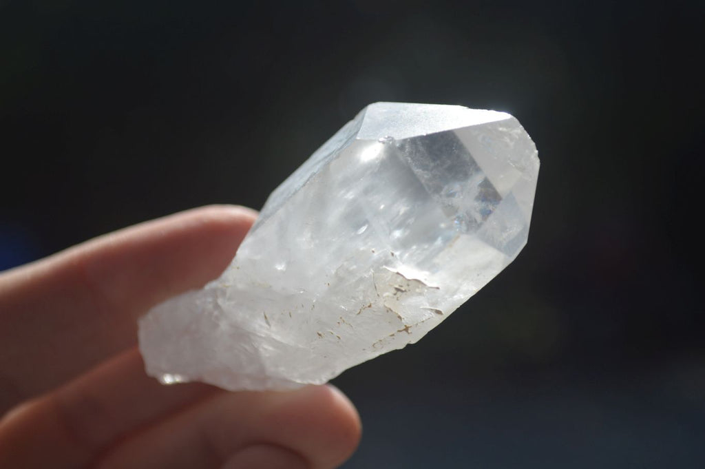Natural Etched Clear Quartz Crystals  x 14 From Mpika, Zambia - Toprock Gemstones and Minerals 