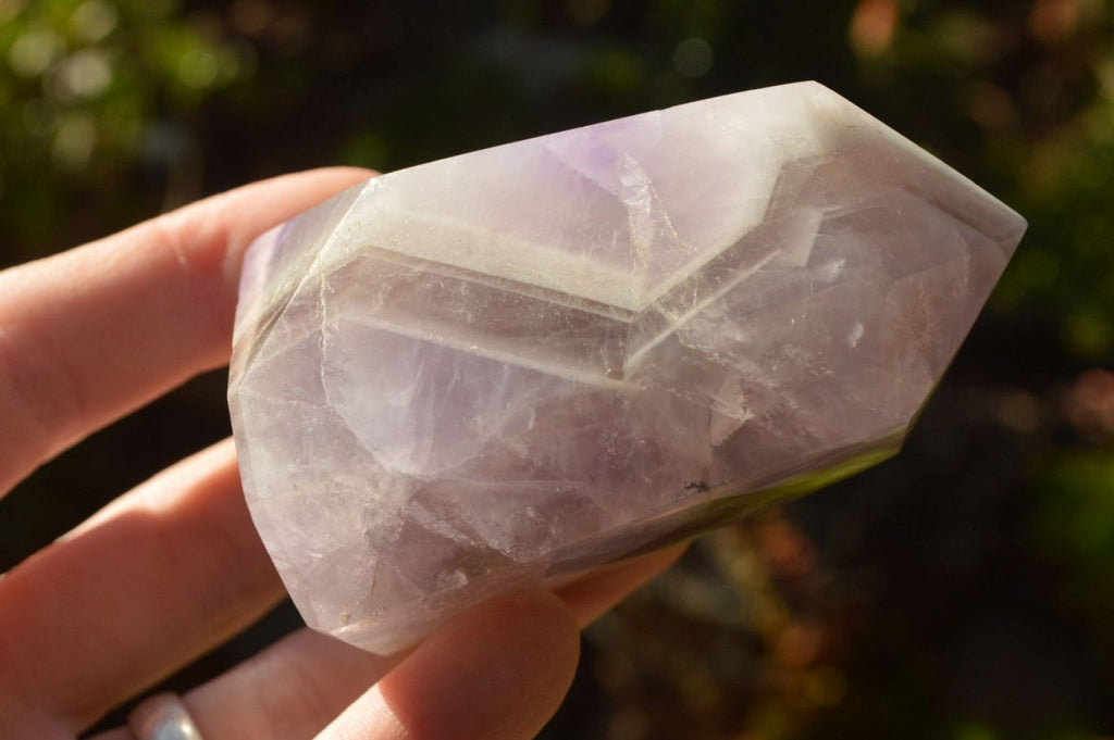 Polished Pair Of Dream Amethyst Points  x 2 From Madagascar - TopRock
