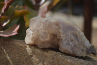 Natural Cascading Smokey Quartz Clusters x 3 From Luena, Congo - Toprock Gemstones and Minerals 
