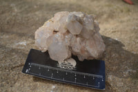 Natural Cascading Smokey Quartz Clusters x 3 From Luena, Congo - Toprock Gemstones and Minerals 