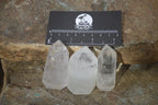 Polished Clear Quartz Crystal Points x 12 From Madagascar - Toprock Gemstones and Minerals 