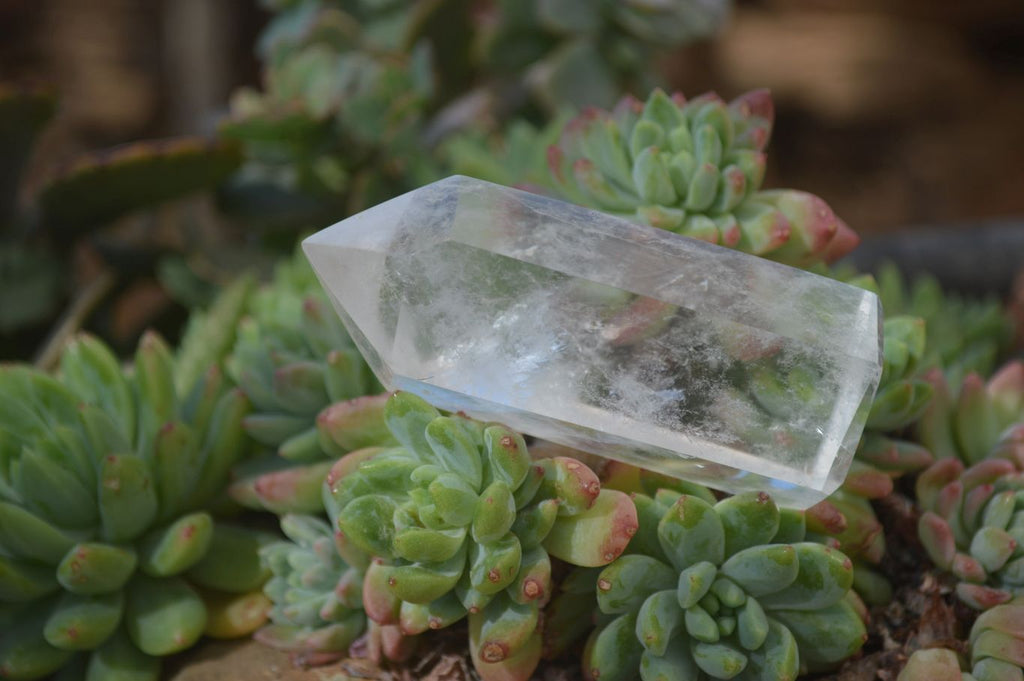 Polished Clear Quartz Crystal Points x 12 From Madagascar - Toprock Gemstones and Minerals 