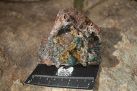 Natural Rare Ball Malachite On Drusy Quartz & Dolomite Specimens x 2 From Kambove, Congo - Toprock Gemstones and Minerals 
