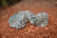 Natural Rare Emerald Mica In Matrix Cobbed Specimens x 20 From Mutoko, Zimbabwe - Toprock Gemstones and Minerals 