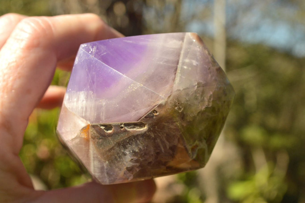 Polished Pair Of Dream Amethyst Points  x 2 From Madagascar - TopRock