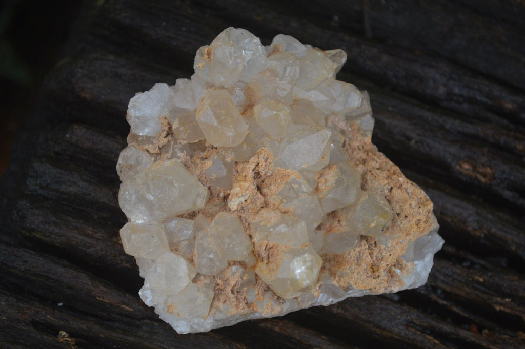 Natural Golden Limonite / Lemonite Quartz Clusters  x 24 From Zambia - Toprock Gemstones and Minerals 