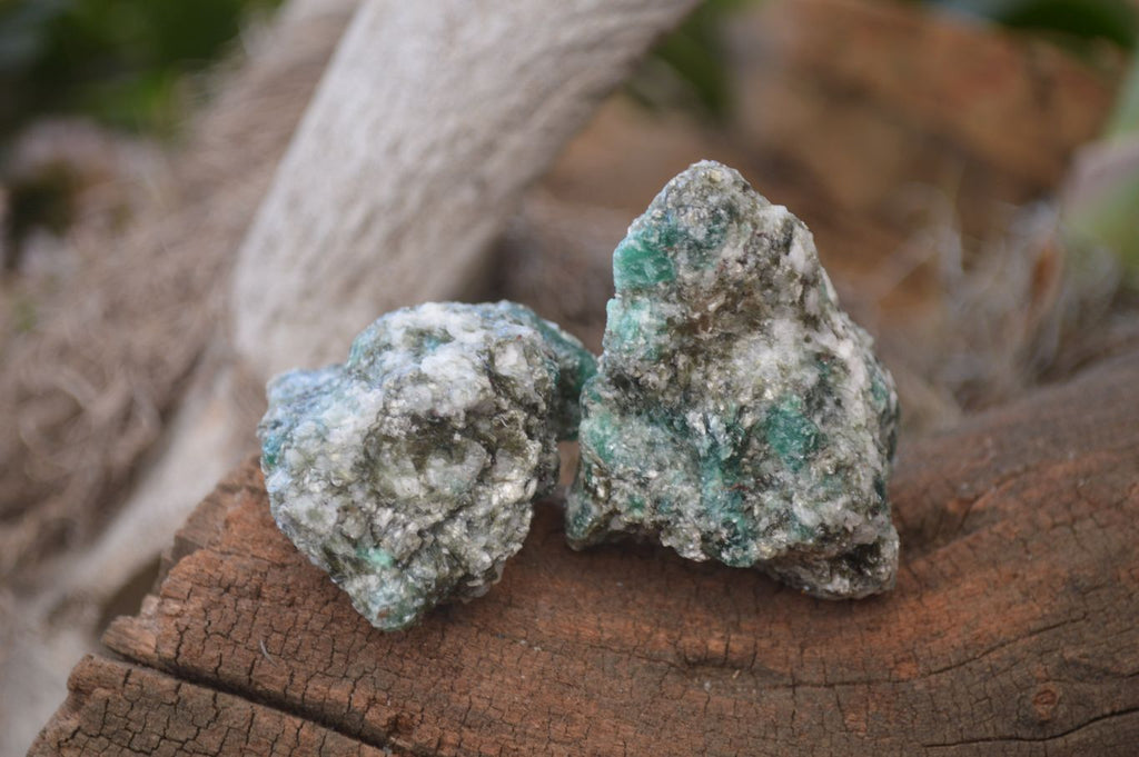 Natural Rare Emerald Mica In Matrix Cobbed Specimens x 20 From Mutoko, Zimbabwe - Toprock Gemstones and Minerals 