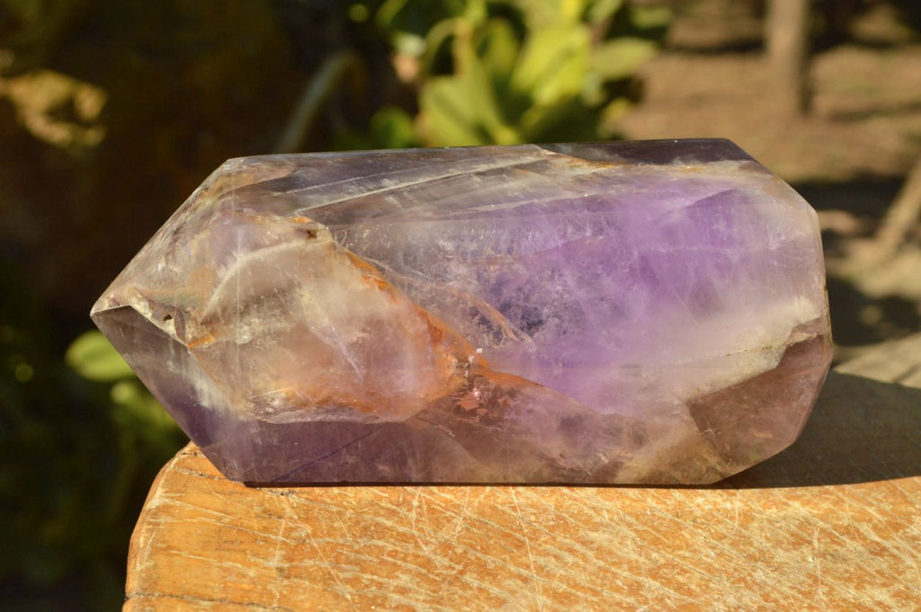 Polished Pair Of Dream Amethyst Points  x 2 From Madagascar - TopRock